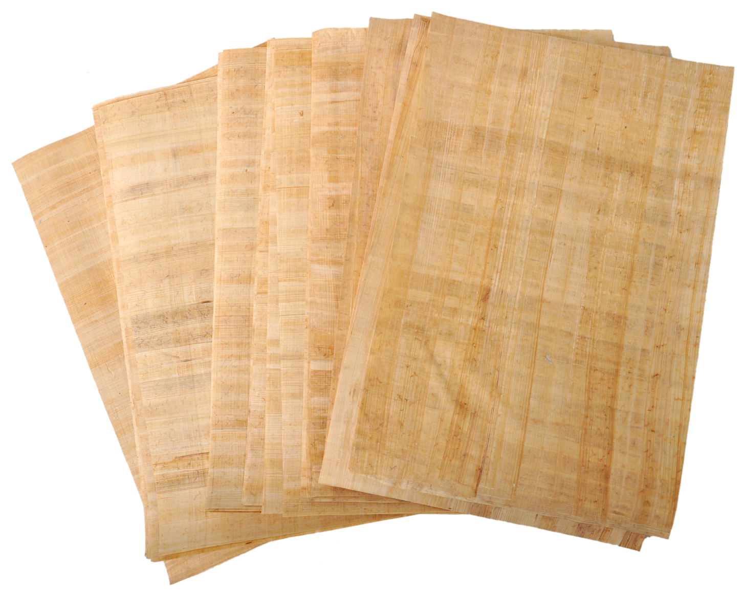 Egyptian Papyrus blank paper set of 10 Sheets for Art Projects s - Click Image to Close